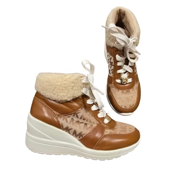 MICHAEL Michael Kors Other - Little Girl Michael Michael Kors Tahoe Wedge Booties | Size 13